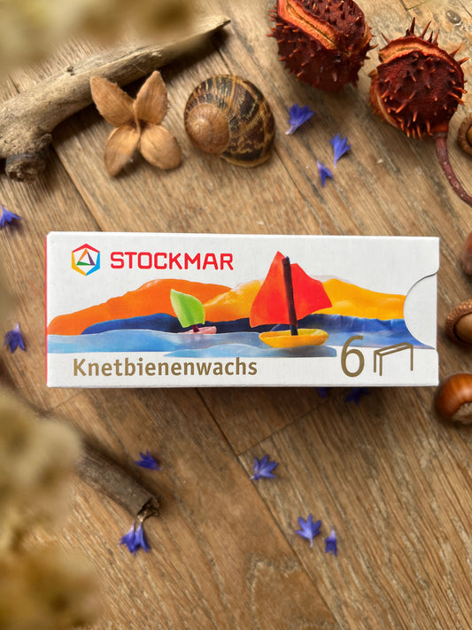 Stockmar Knetbienenwachs in 6 Farben