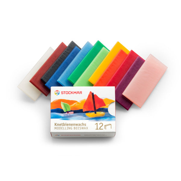 Stockmar Knetbienenwachs 12 Farben