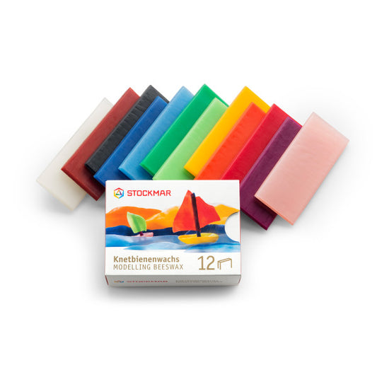 Stockmar Knetbienenwachs in 12 Farben