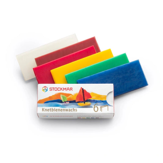 Stockmar Knetbienenwachs in 6 Farben