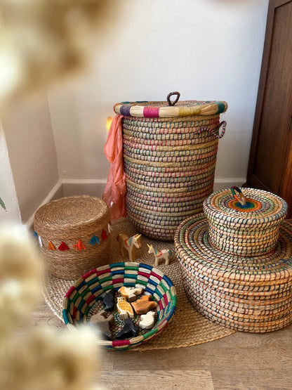 Korb bunt 25 x 10 cm