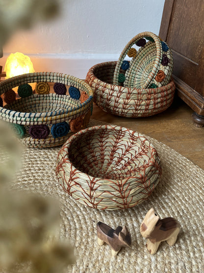 Korb - Schmetterling 26cm