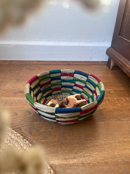 Korb bunt 25 x 10 cm