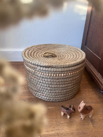 Korb mit Deckel "Eleganz"