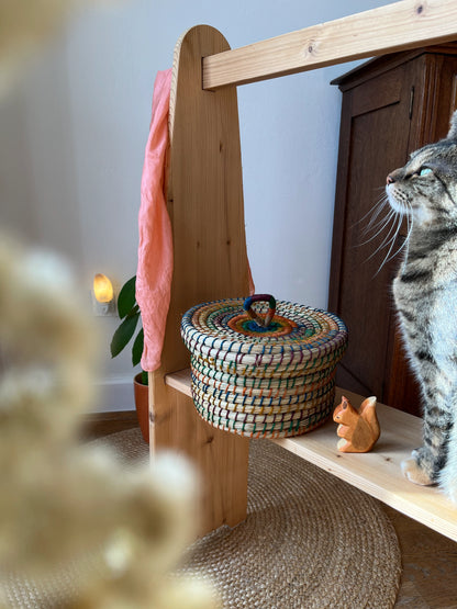 Korb mit Deckel 20x12