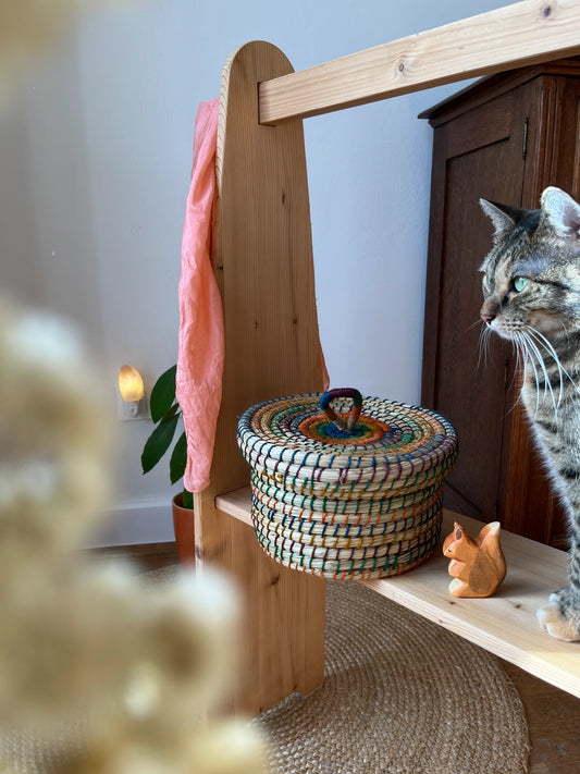 Korb mit Deckel 20x12