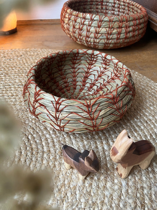 Korb - Schmetterling 26cm