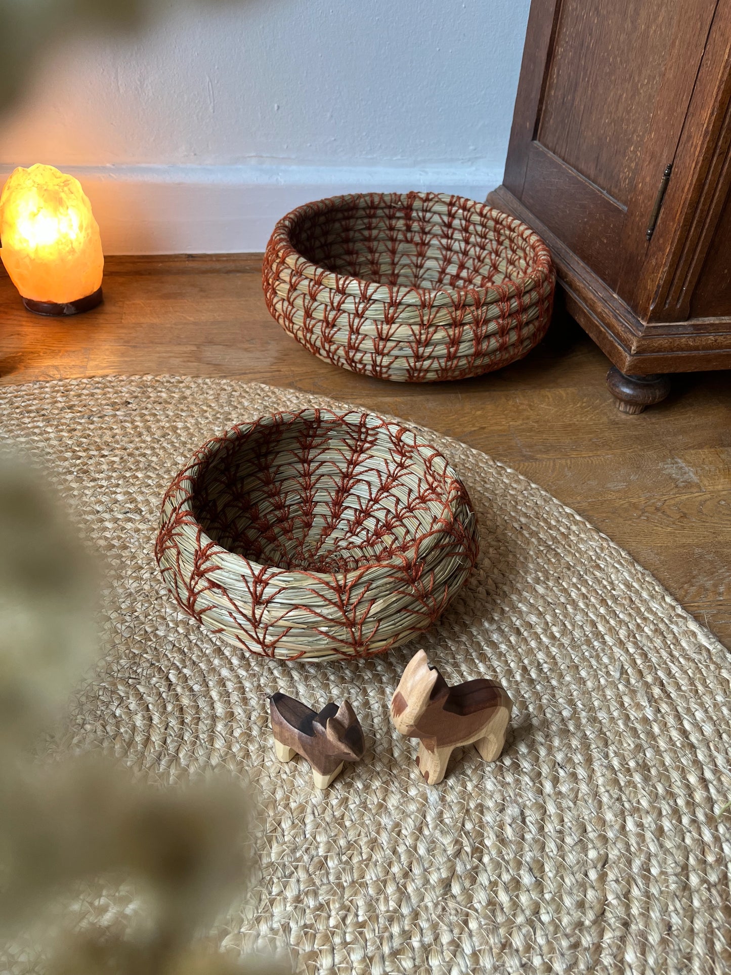 Korb - Schmetterling 26cm