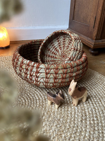 Korb - Schmetterling 26cm