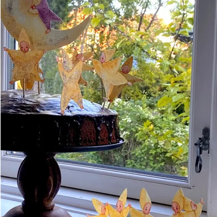 Bastelbogen Tanzende Sternenkinder von Tall Hat Tales, Ansicht 4