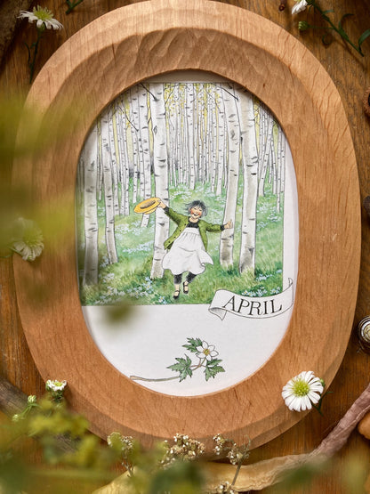 Monatskarten - Set von Lena Anderson - Linnéas Jahrbuch