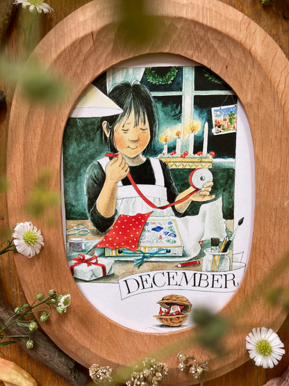 Monatskarten - Set von Lena Anderson - Linnéas Jahrbuch