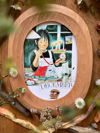 Monatskarten - Set von Lena Anderson - Linnéas Jahrbuch