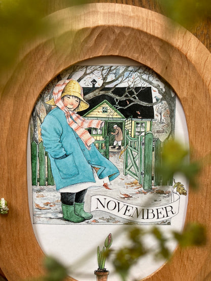 Monatskarten - Set von Lena Anderson - Linnéas Jahrbuch