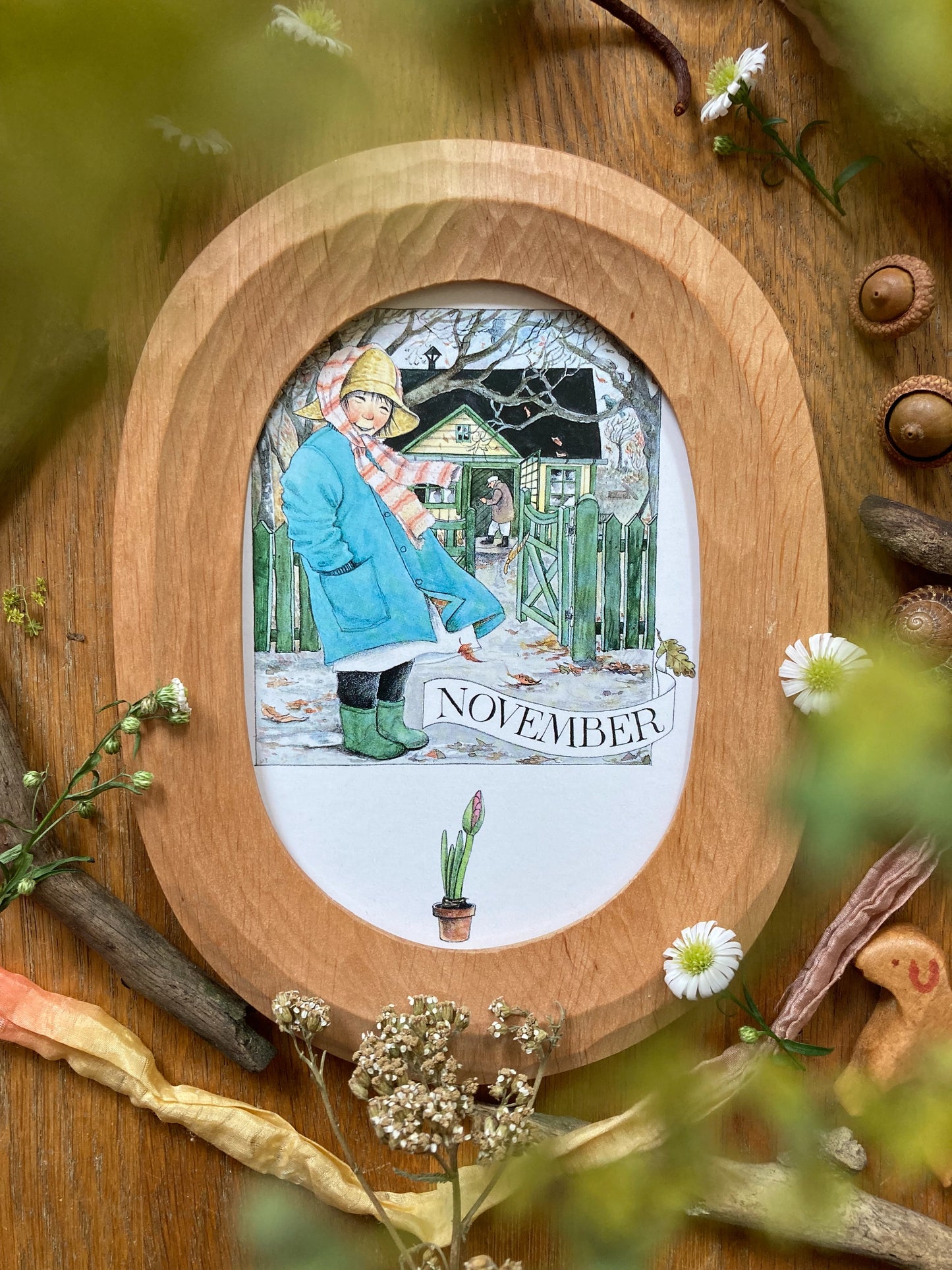 Monatskarten - Set von Lena Anderson - Linnéas Jahrbuch