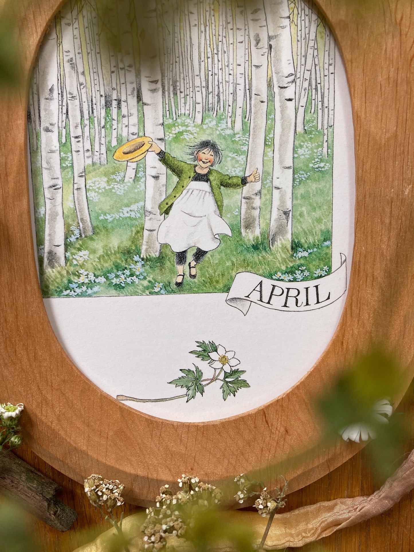 Monatskarten - Set von Lena Anderson - Linnéas Jahrbuch