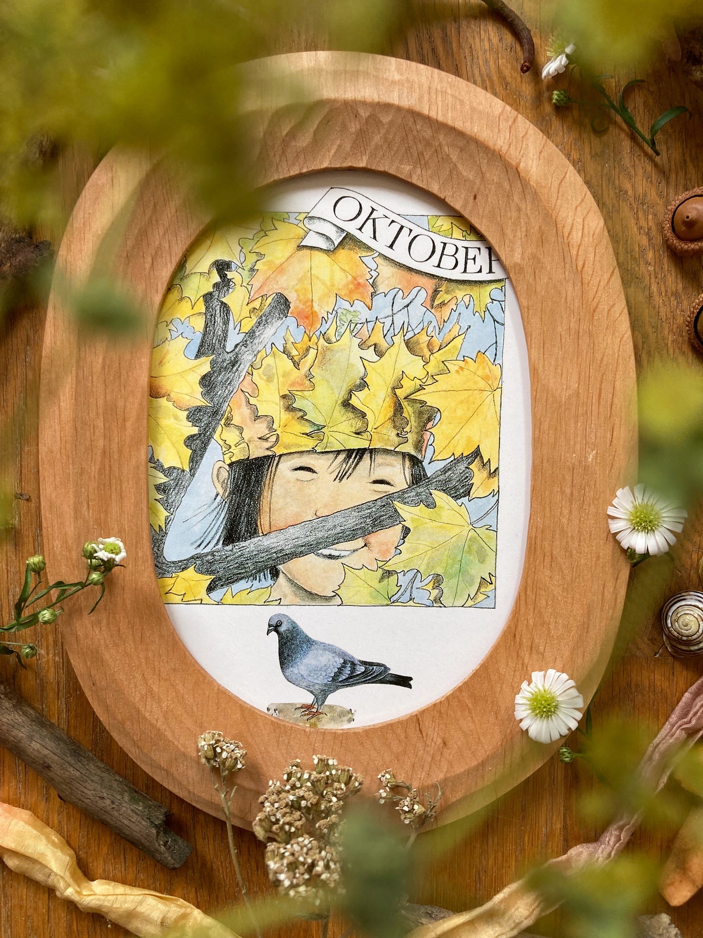 Monatskarten - Set von Lena Anderson - Linnéas Jahrbuch