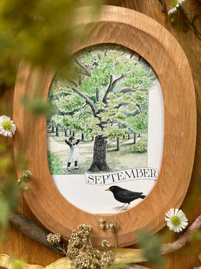 Monatskarten - Set von Lena Anderson - Linnéas Jahrbuch