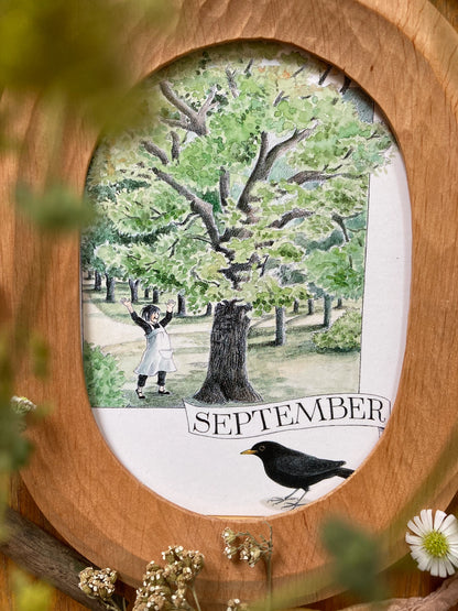 Monatskarten - Set von Lena Anderson - Linnéas Jahrbuch