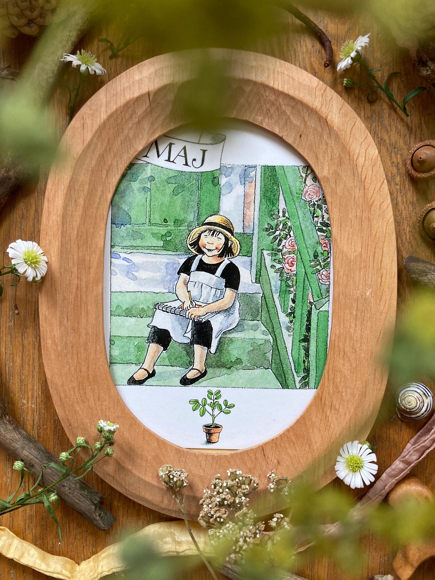 Monatskarten - Set von Lena Anderson - Linnéas Jahrbuch