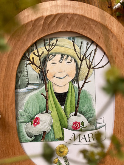 Monatskarten - Set von Lena Anderson - Linnéas Jahrbuch