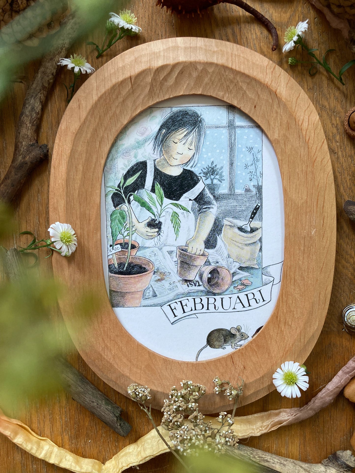 Monatskarten - Set von Lena Anderson - Linnéas Jahrbuch