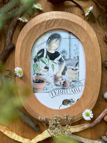 Monatskarten - Set von Lena Anderson - Linnéas Jahrbuch