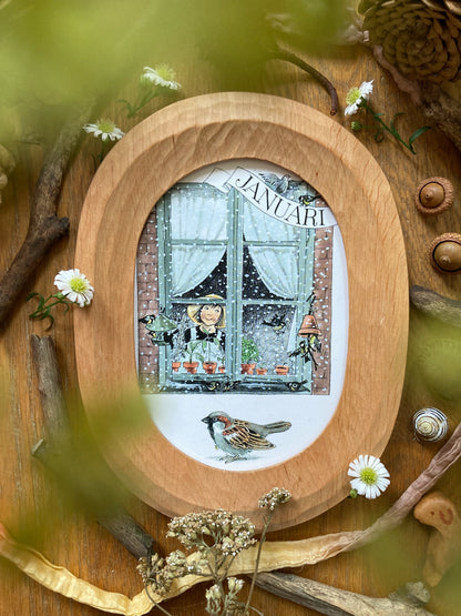 Monatskarten - Set von Lena Anderson - Linnéas Jahrbuch