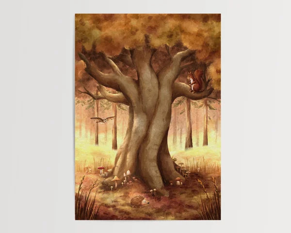 Jahreszeitenbaum Herbst