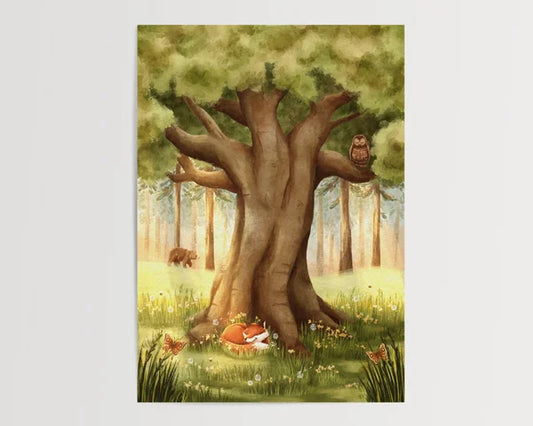 Jahreszeitenbaum Sommer