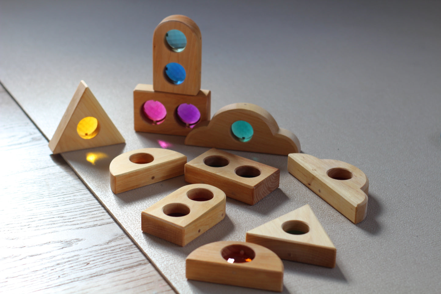 Bauspiel - Märchenfenster 12 Teile