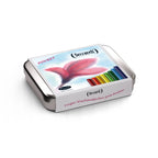 Seccorell Wischmalfarben Pocket Magnolienblüte von MeiArt, Metalldose mit Deckelmotiv