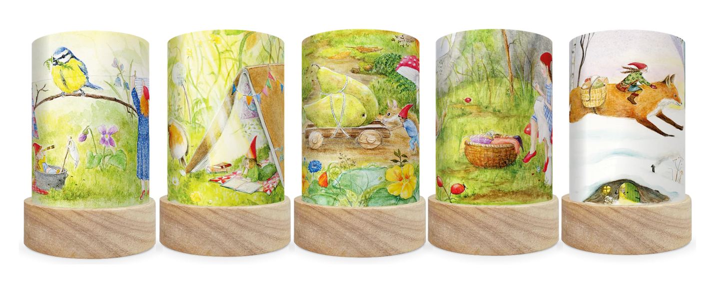 Lichtkarten Set - Mhairi Hellbrandt - Gnomgeschichten