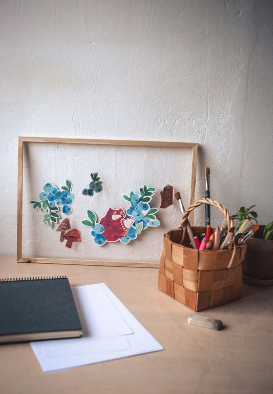 Krafttier Mobile Fuchs