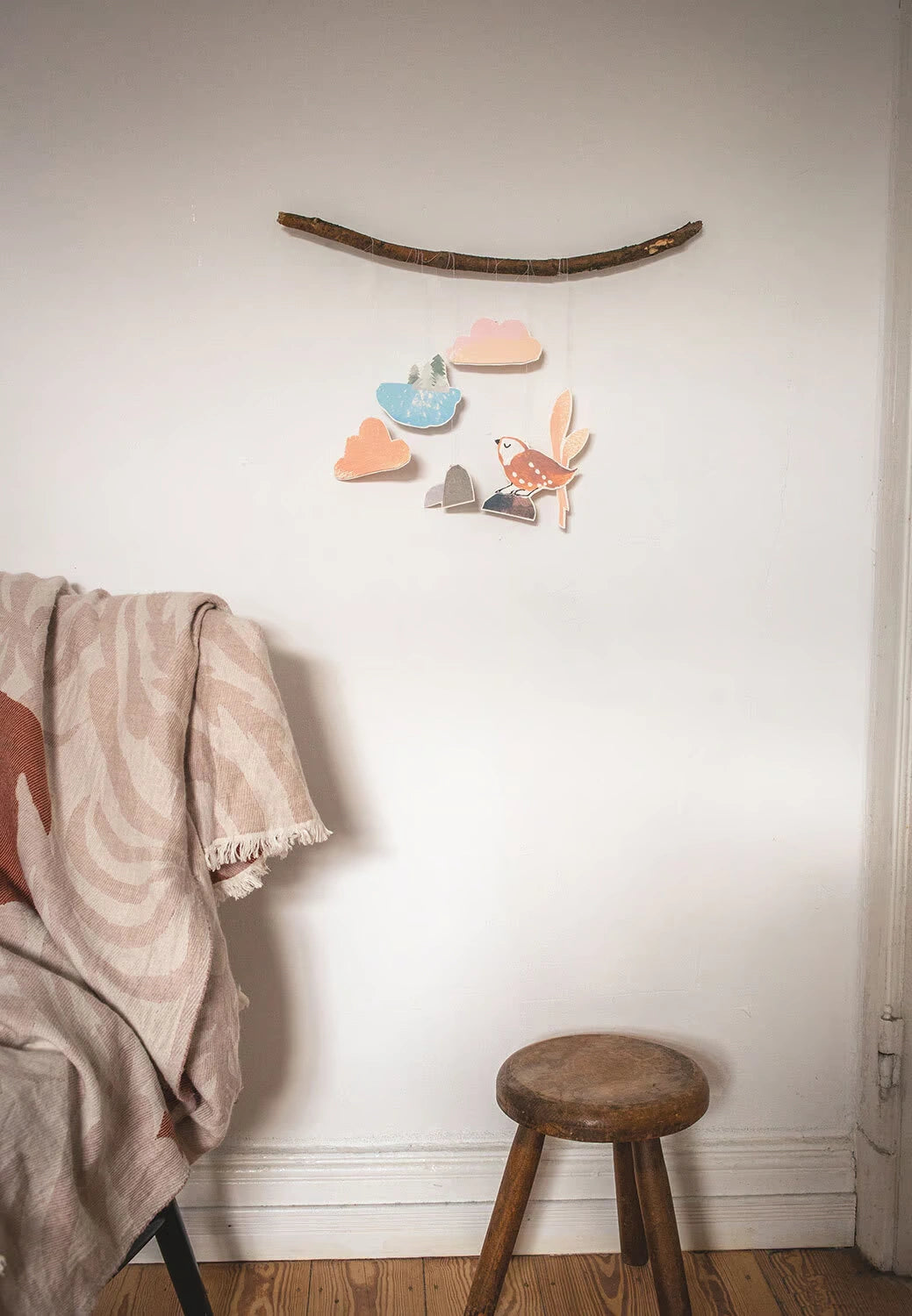 Krafttier Mobile Schneehuhn