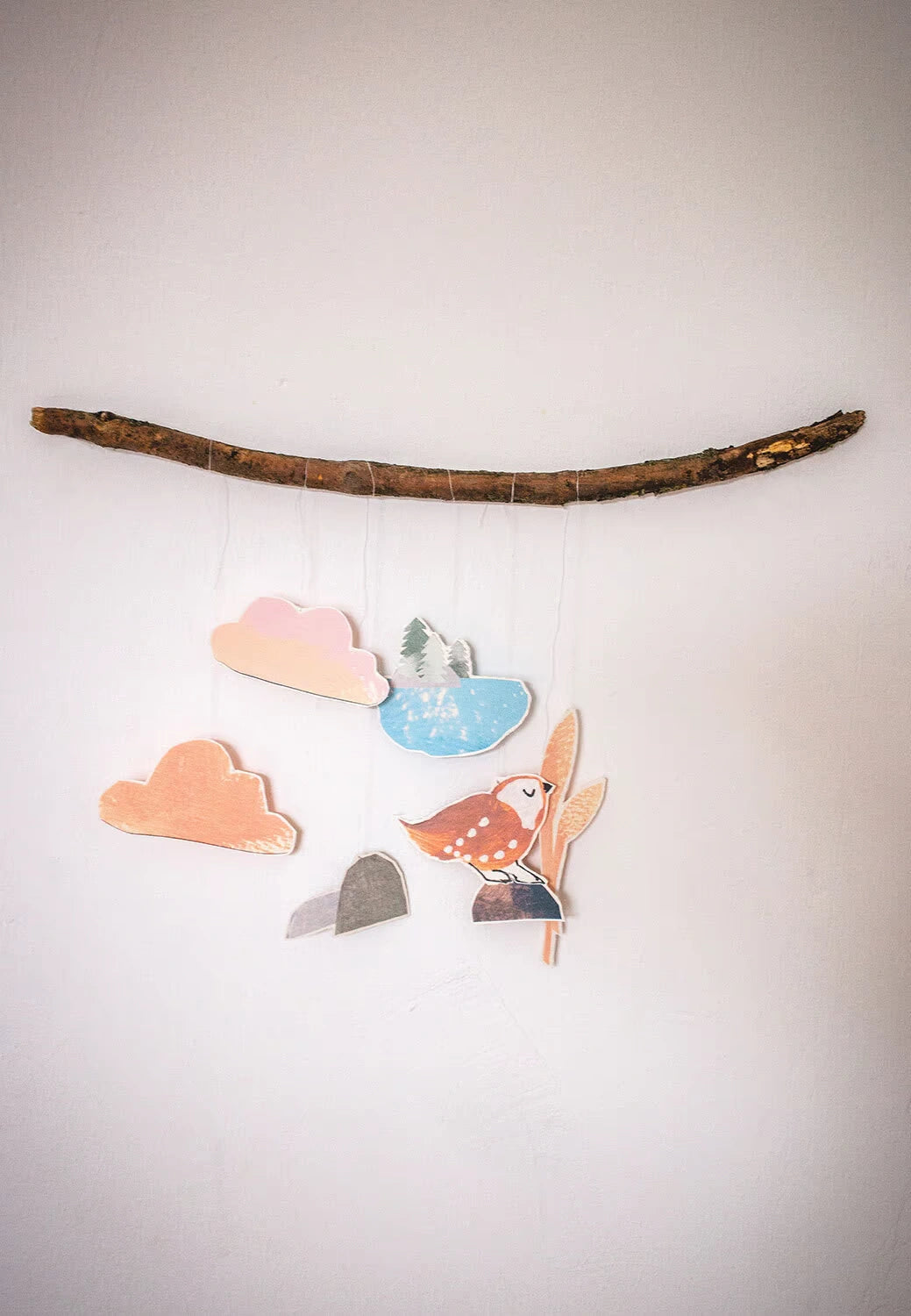 Krafttier Mobile Schneehuhn