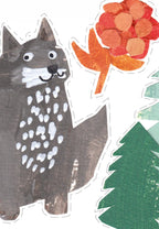 Bastelbogen Krafttier-Mobile Wolf von KaisuMari