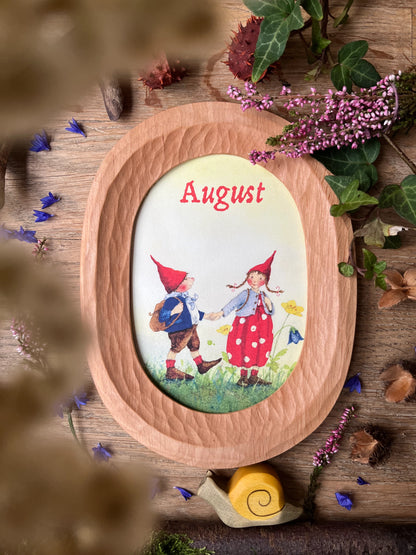 Postkartenbuch - Mit Pippa und Pelle durch das Jahr