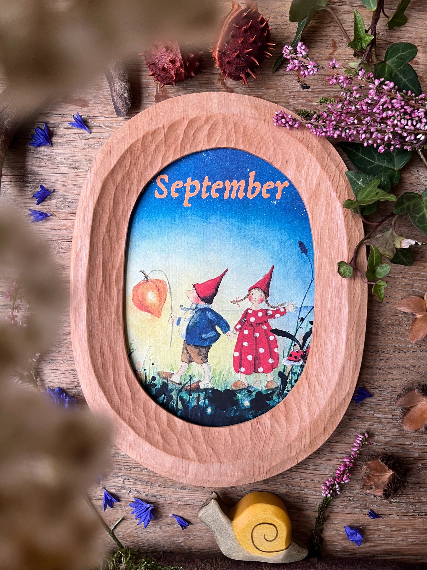 Postkartenbuch - Mit Pippa und Pelle durch das Jahr