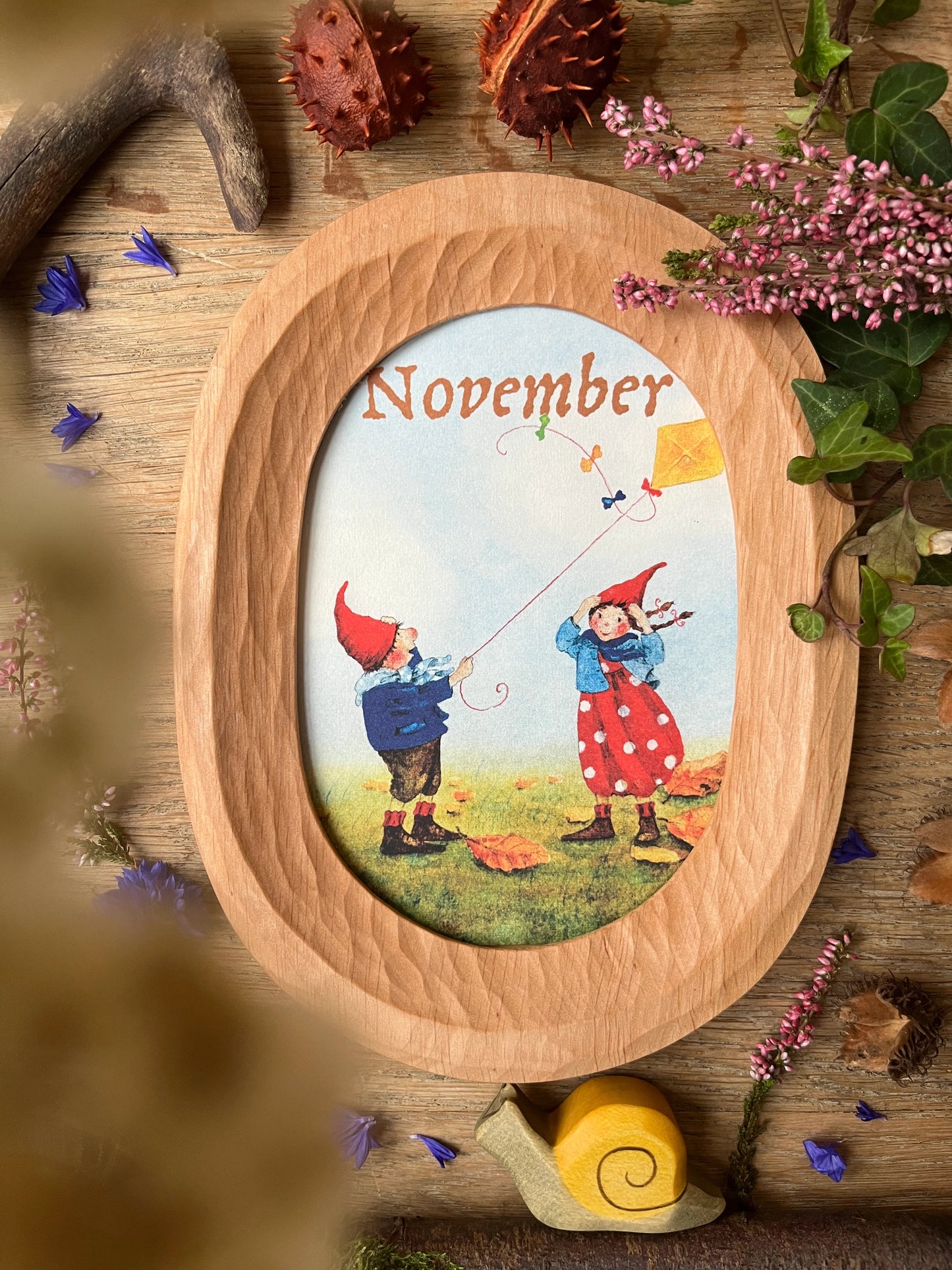 Postkartenbuch - Mit Pippa und Pelle durch das Jahr