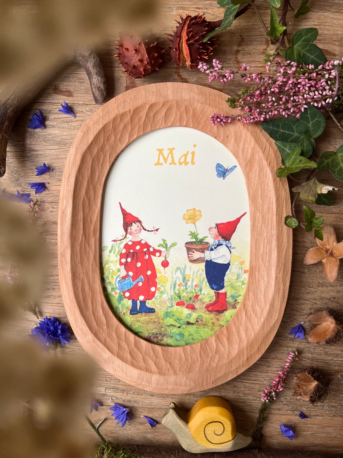 Postkartenbuch - Mit Pippa und Pelle durch das Jahr