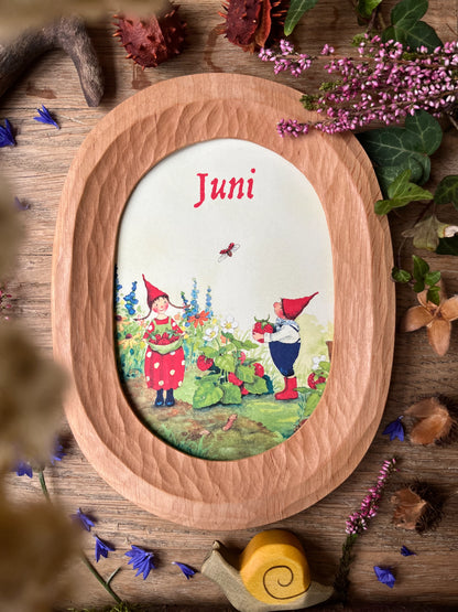 Postkartenbuch - Mit Pippa und Pelle durch das Jahr