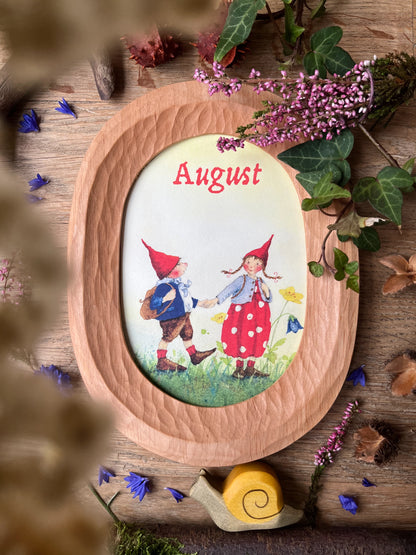 Postkartenbuch - Mit Pippa und Pelle durch das Jahr