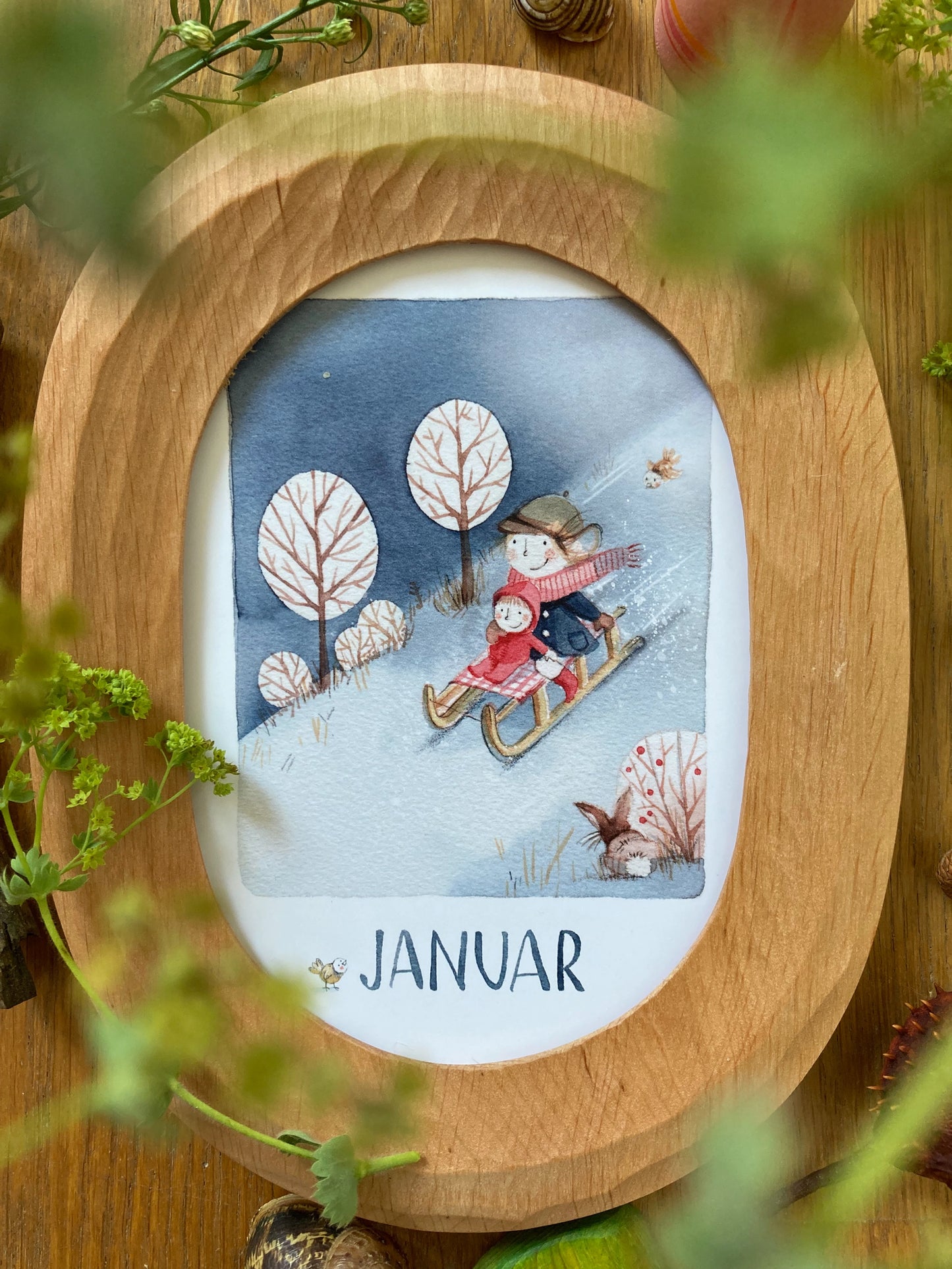 Monatskarten - Set von Stefanie Messing