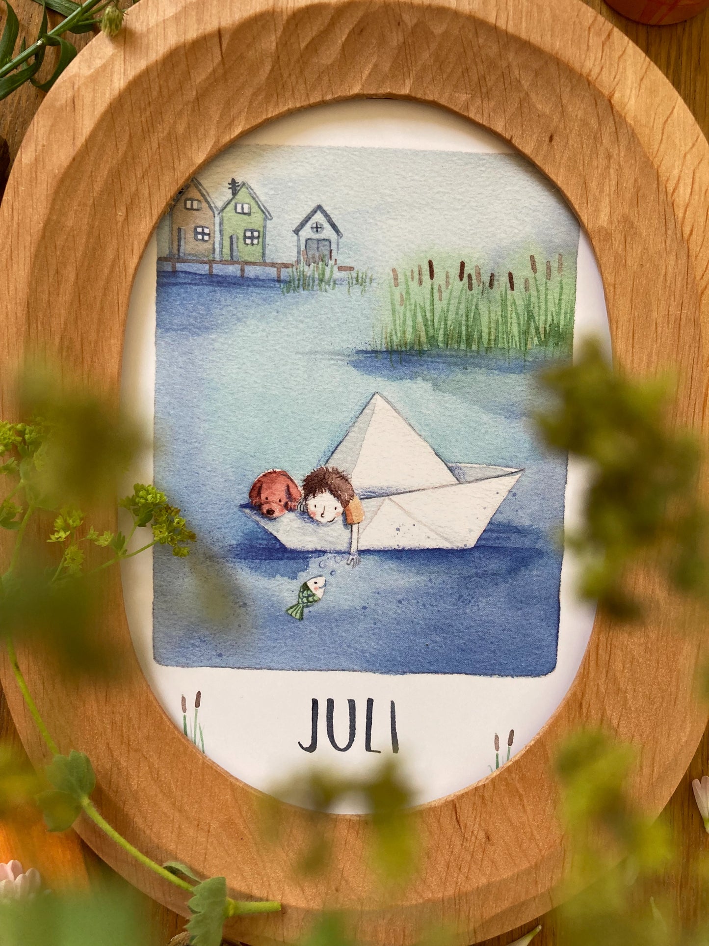 Monatskarten - Set von Stefanie Messing