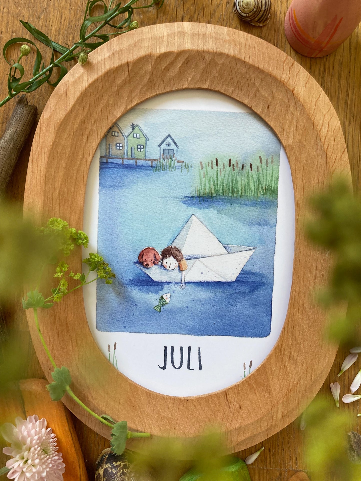 Monatskarten - Set von Stefanie Messing