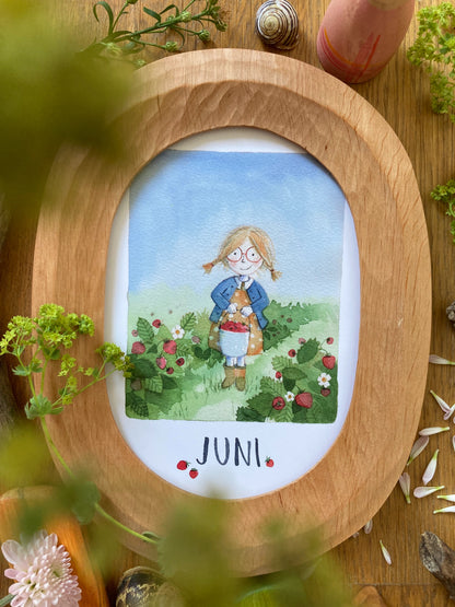 Monatskarten - Set von Stefanie Messing