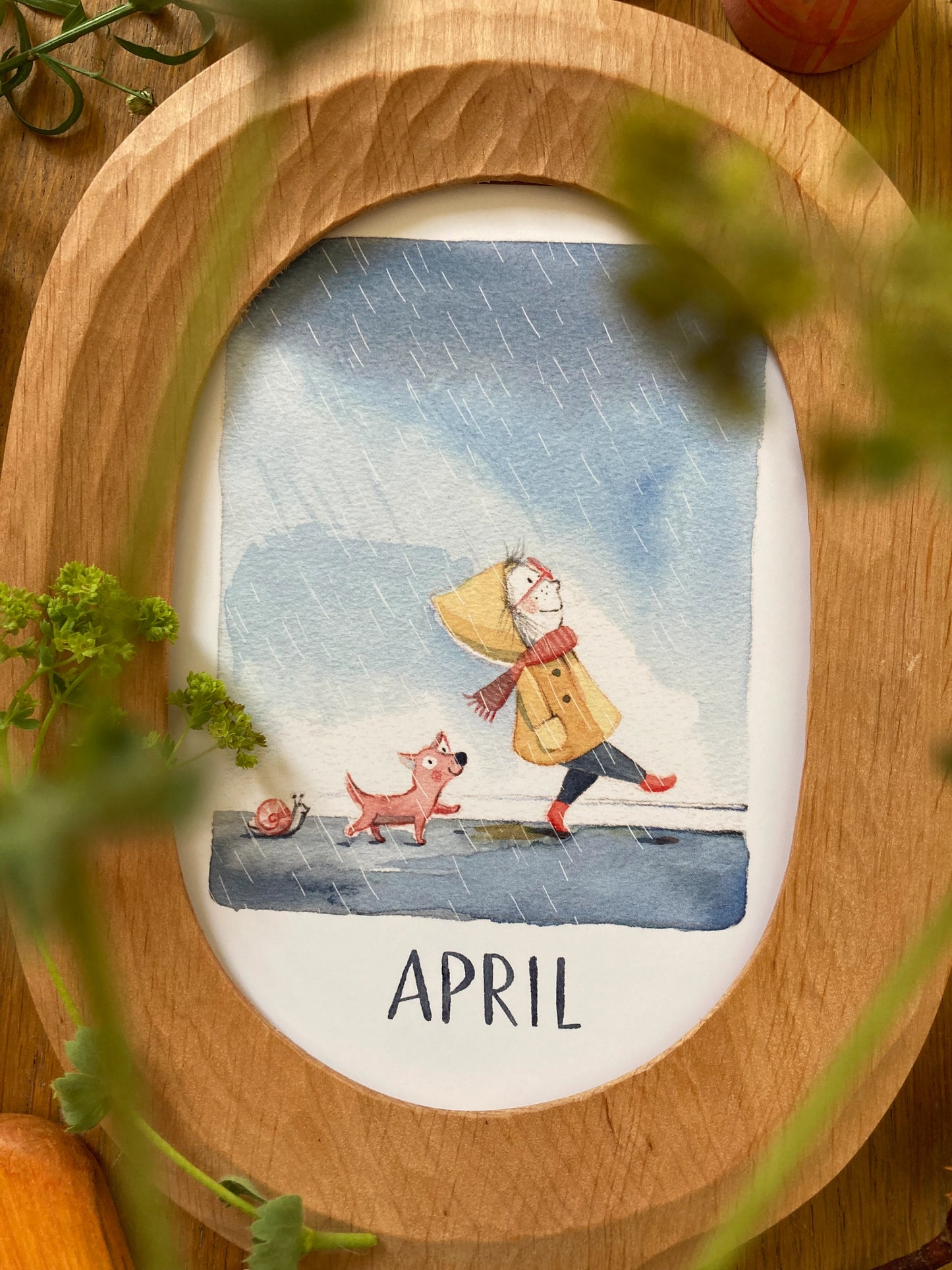 Monatskarten - Set von Stefanie Messing