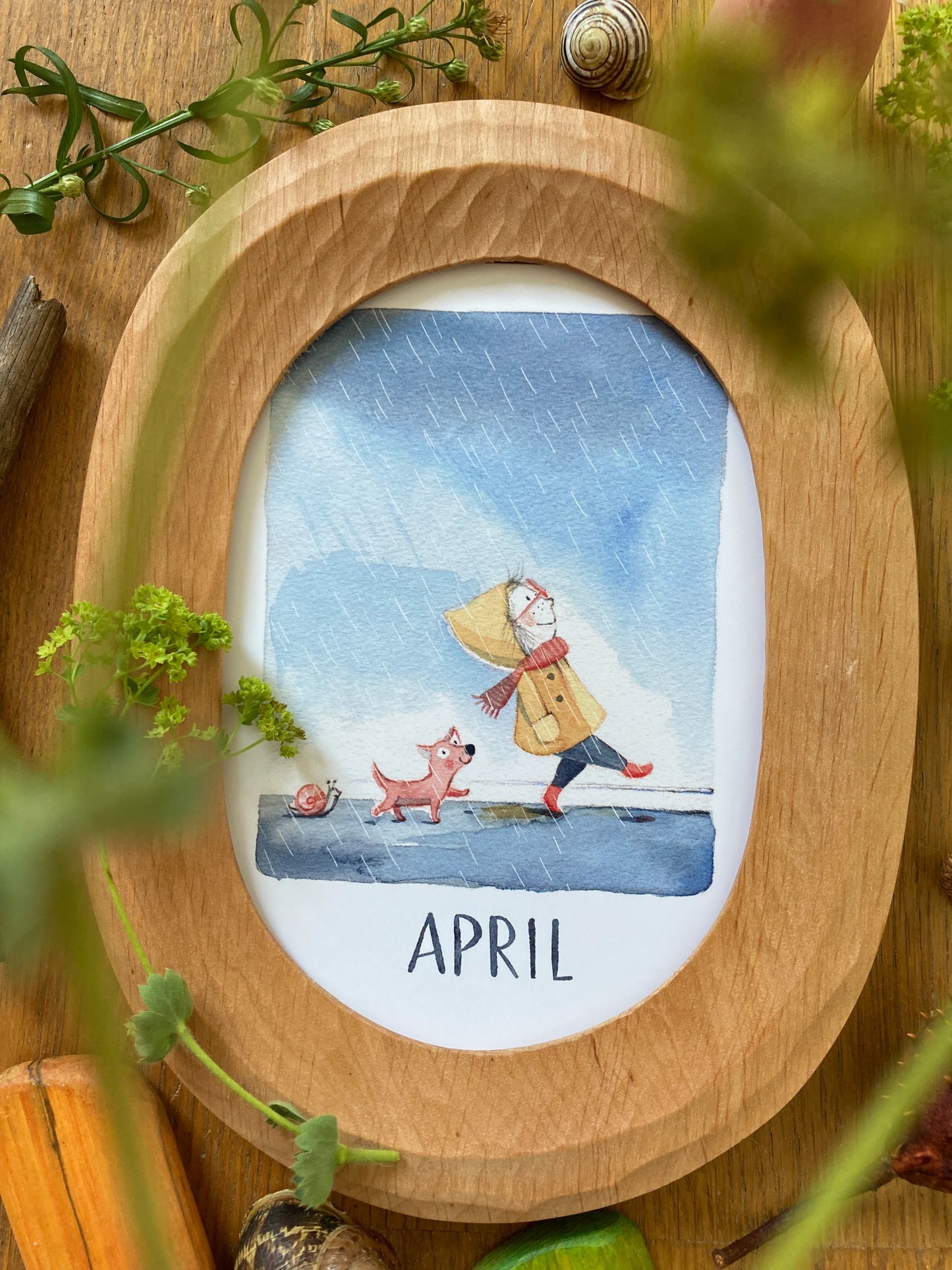 Monatskarten - Set von Stefanie Messing