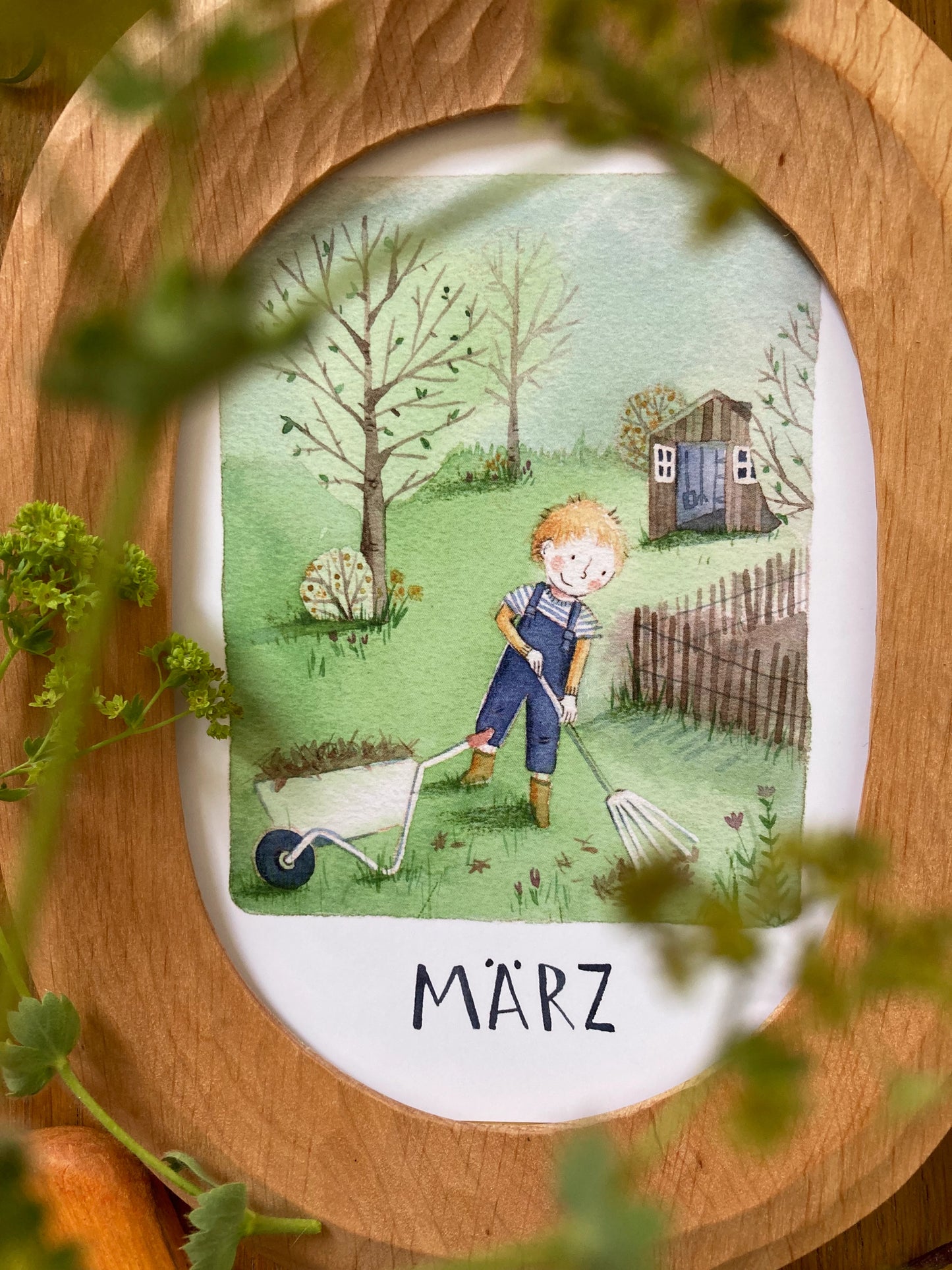 Monatskarten - Set von Stefanie Messing